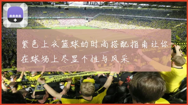 紫色上衣篮球的时尚搭配指南让你在球场上尽显个性与风采